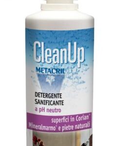 CleanUp Metacril Tecno Line detergente sanificante neutro per CORIAN e superfici delicate 500ml
