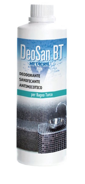 DeoSan Metacril Tecno Line Detergente e Sanificante per bagno turco e Hammam 500ml