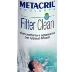 Metacril Filter Clean 5 Lt. + Dosatore. Disincrostante,Sanificante,Sgrassante per filtri di Piscina e idromassaggio (Teuco, Jacuzzi,Dimhora,Intex,Bestway...