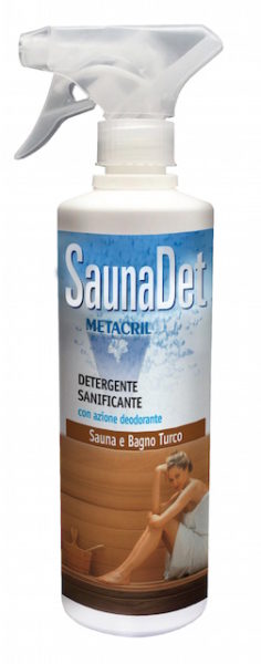 Sauna Det Metacril Detergente e Igienizzante per Sauna a base Naturale